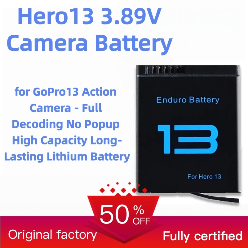 Drone Battery - Аккумулятор Hero13 3.89V для экшн-камеры GoPro13