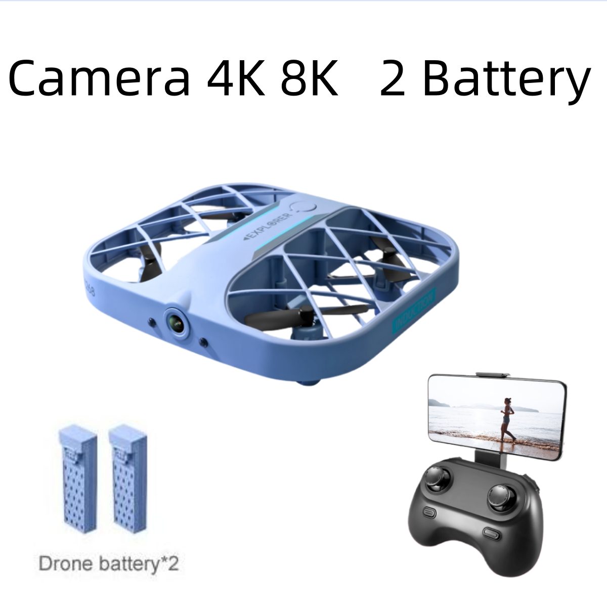 Brushed Drone Motor - JJRC H107 FPV RC дрон с