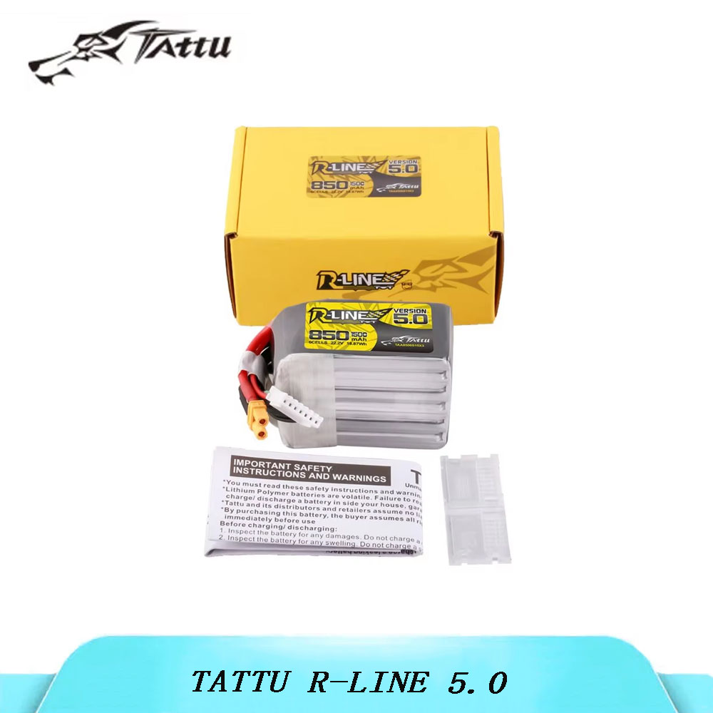TATTU R-LINE 5.0 3S 4S 6S Lipo – обзор и цена Lipo Battery 4S