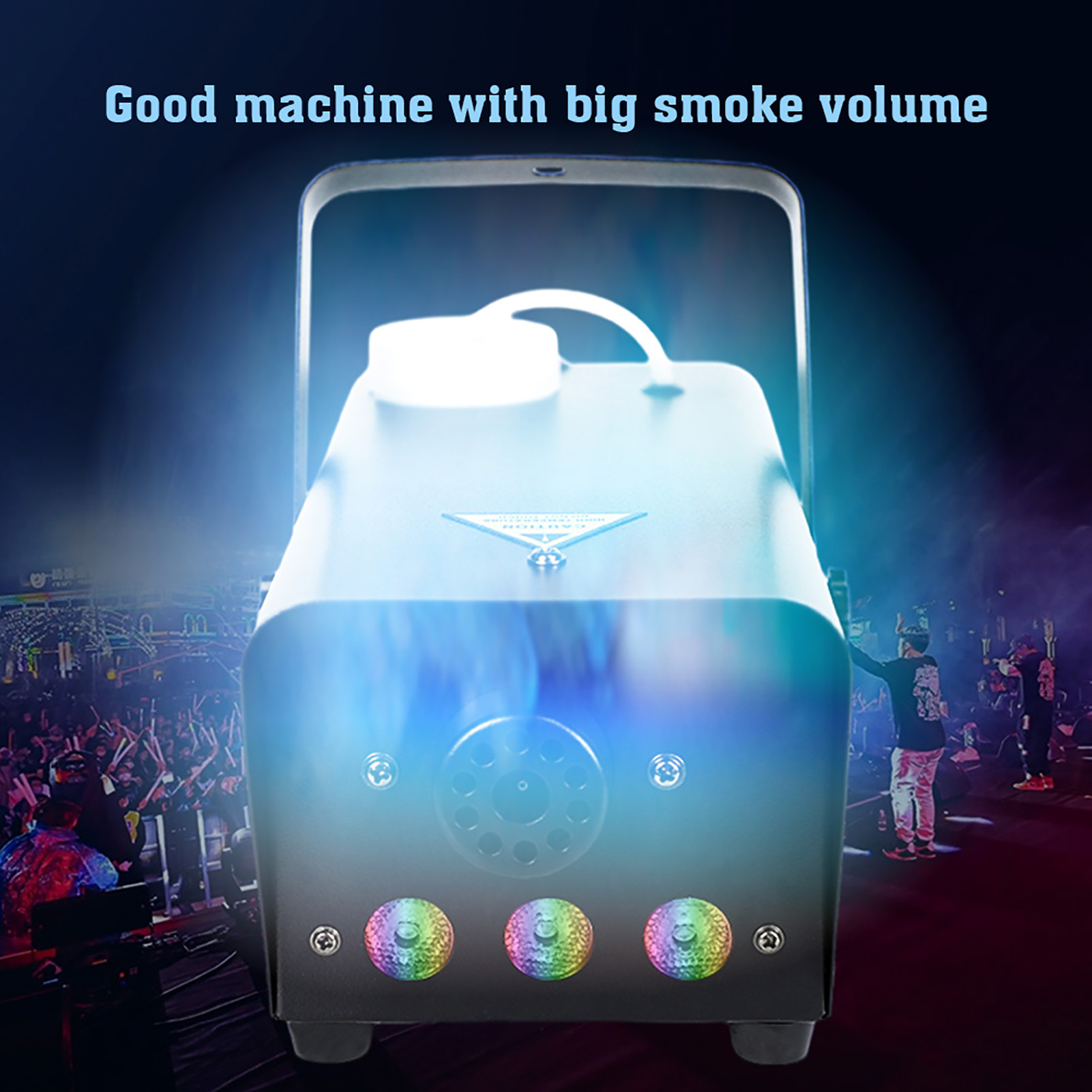 Дымовая машина с LED-подсветко – обзор и цена Smoke Stopper
